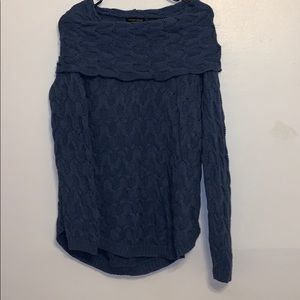 Blur knitted sweater